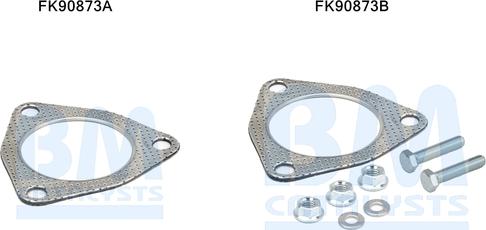 BM Catalysts FK90873 - Montāžas komplekts, Katalizators www.autospares.lv