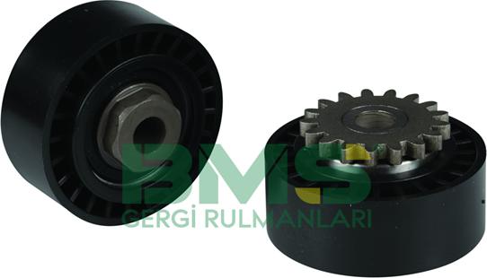 BMS BMS 431 - Pulley, v-ribbed belt www.autospares.lv