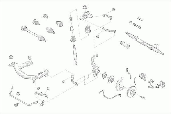 BOGE AUDI-A4B6-FB002 - Stūres vadība www.autospares.lv