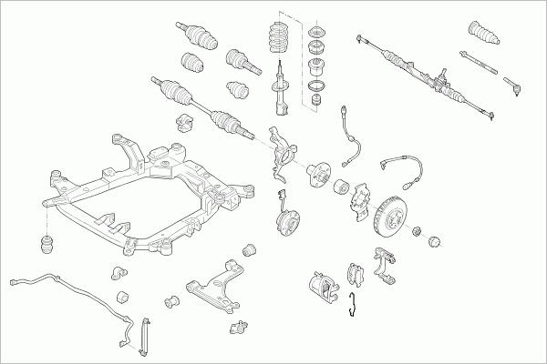 BOGE OPEL-ZAFIR-FB005 - Stūres vadība www.autospares.lv