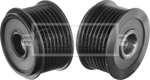 Borg & Beck BBA5052 - Piedziņas skriemelis, Ģenerators www.autospares.lv