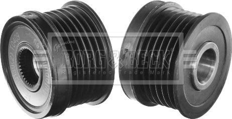 Borg & Beck BBA5057 - Piedziņas skriemelis, Ģenerators www.autospares.lv