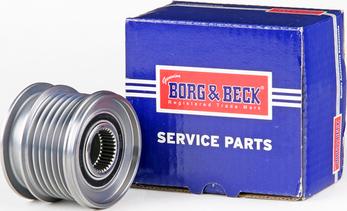 Borg & Beck BBA5089 - Piedziņas skriemelis, Ģenerators www.autospares.lv