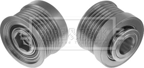 Borg & Beck BBA5085 - Piedziņas skriemelis, Ģenerators www.autospares.lv