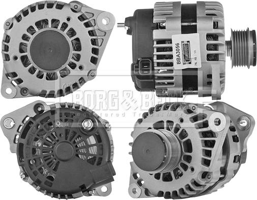 Borg & Beck BBA3056 - Alternator www.autospares.lv