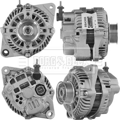 Borg & Beck BBA3009 - Alternator www.autospares.lv