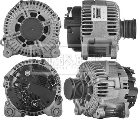 Borg & Beck BBA3004 - Alternator www.autospares.lv