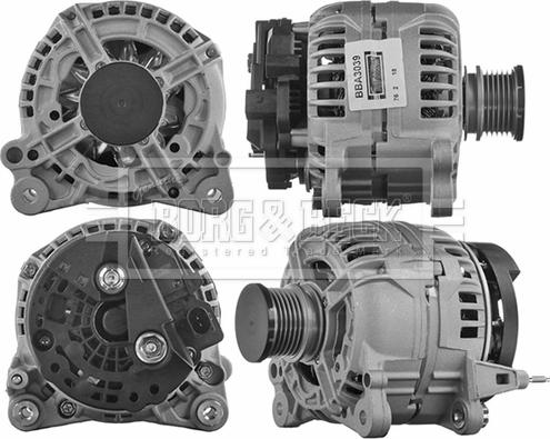 Borg & Beck BBA3039 - Alternator www.autospares.lv