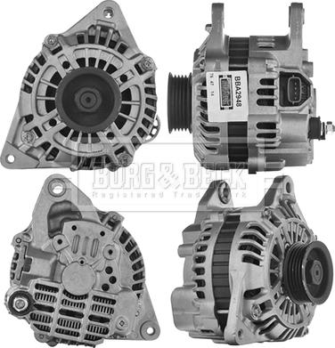 Borg & Beck BBA2948 - Alternator www.autospares.lv