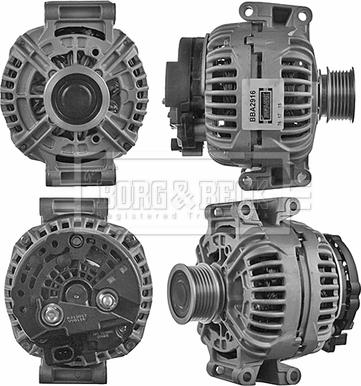 Borg & Beck BBA2916 - Alternator www.autospares.lv