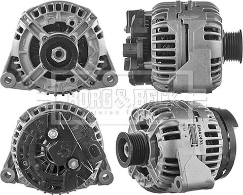 Borg & Beck BBA2493 - Alternator www.autospares.lv