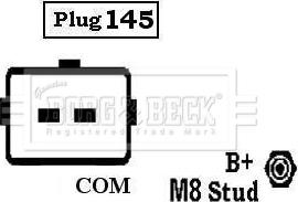 Borg & Beck BBA2808 - Ģenerators autospares.lv