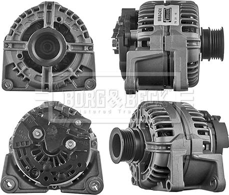 Borg & Beck BBA2430 - Alternator www.autospares.lv