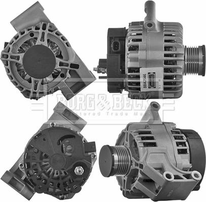 Borg & Beck BBA2546 - Генератор www.autospares.lv