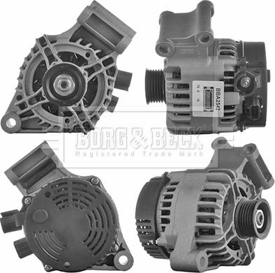 Borg & Beck BBA2542 - Alternator www.autospares.lv