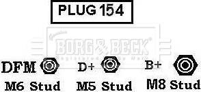 Borg & Beck BBA2504 - Ģenerators autospares.lv