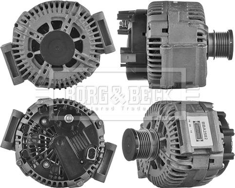 Borg & Beck BBA2582 - Генератор www.autospares.lv