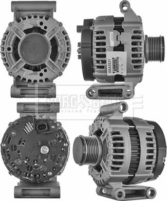 Borg & Beck BBA2531 - Генератор www.autospares.lv