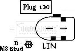 Borg & Beck BBA3011 - Ģenerators autospares.lv