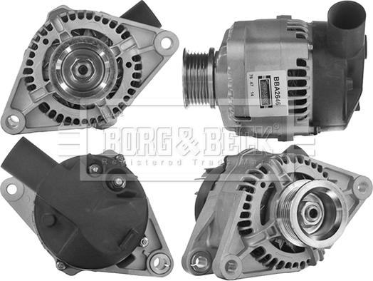 Borg & Beck BBA2646 - Генератор www.autospares.lv