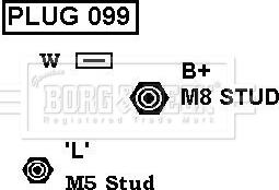 Borg & Beck BBA2410 - Ģenerators autospares.lv