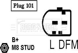 Borg & Beck BBA2156 - Ģenerators www.autospares.lv