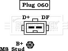 Borg & Beck BBA2110 - Ģenerators www.autospares.lv