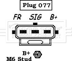 Borg & Beck BBA2537 - Ģenerators autospares.lv