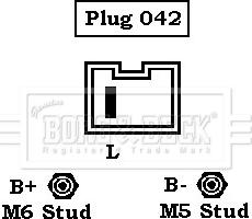 Borg & Beck BBA2741 - Генератор www.autospares.lv