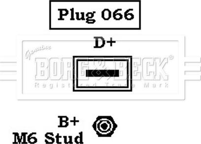 Borg & Beck BBA2402 - Генератор www.autospares.lv