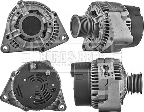 Borg & Beck BBA2022 - Ģenerators autospares.lv