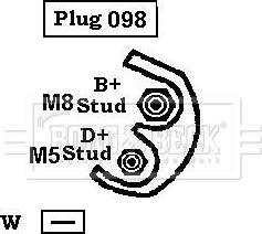 Borg & Beck BBA2707 - Генератор www.autospares.lv