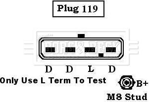 Borg & Beck BBA2027 - Ģenerators www.autospares.lv