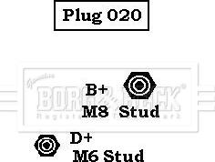 Borg & Beck BBA2070 - Ģenerators www.autospares.lv