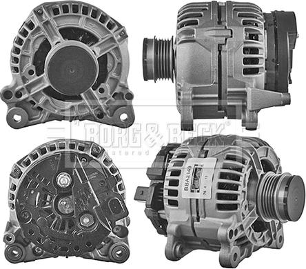 Borg & Beck BBA2149 - Ģenerators autospares.lv