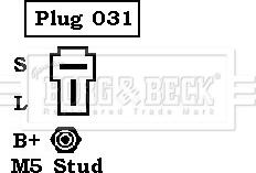 Borg & Beck BBA2746 - Ģenerators autospares.lv