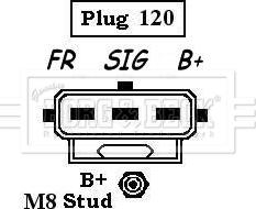 Borg & Beck BBA2346 - Ģenerators www.autospares.lv