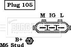 Borg & Beck BBA2943 - Ģenerators www.autospares.lv