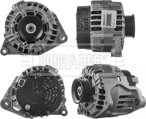 Borg & Beck BBA2117 - Alternator www.autospares.lv