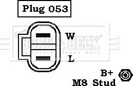 Borg & Beck BBA2811 - Генератор www.autospares.lv