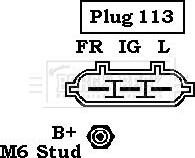 Borg & Beck BBA2124 - Ģenerators www.autospares.lv