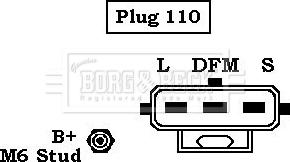 Borg & Beck BBA2127 - Ģenerators www.autospares.lv