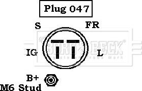 Borg & Beck BBA2840 - Ģenerators www.autospares.lv