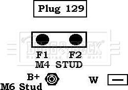 Borg & Beck BBA2804 - Ģenerators www.autospares.lv