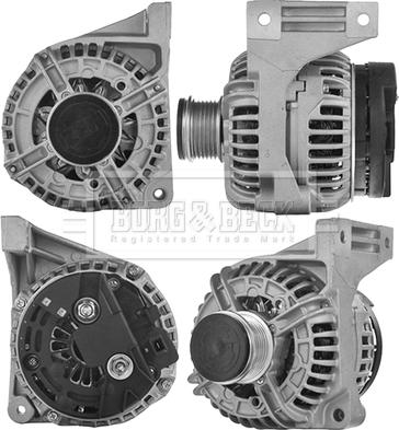 Borg & Beck BBA2835 - Генератор www.autospares.lv