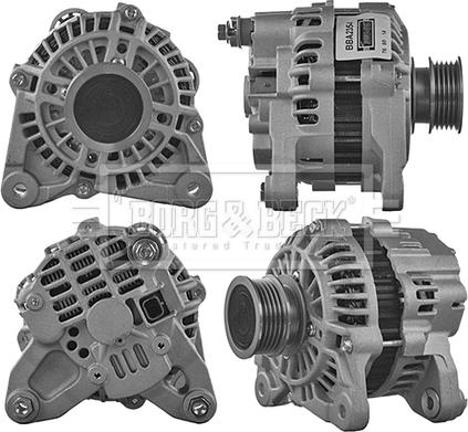 Borg & Beck BBA2354 - Ģenerators autospares.lv