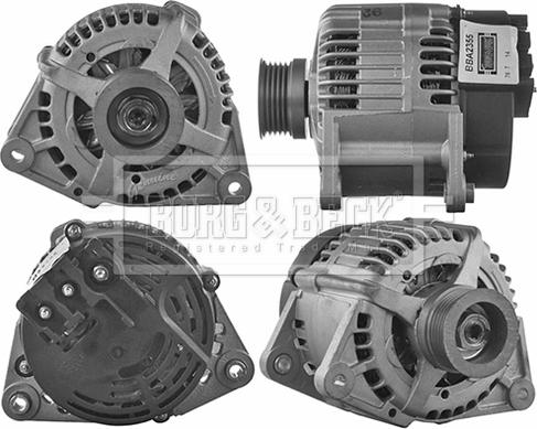 Borg & Beck BBA2355 - Alternator www.autospares.lv