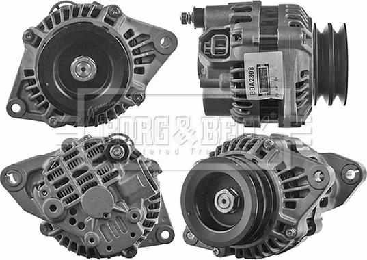 Borg & Beck BBA2308 - Alternator www.autospares.lv