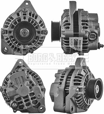 Borg & Beck BBA2339 - Генератор www.autospares.lv