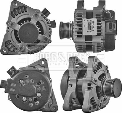 Borg & Beck BBA2332 - Ģenerators autospares.lv